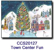 Town Center Fun Charity Select Holiday Card